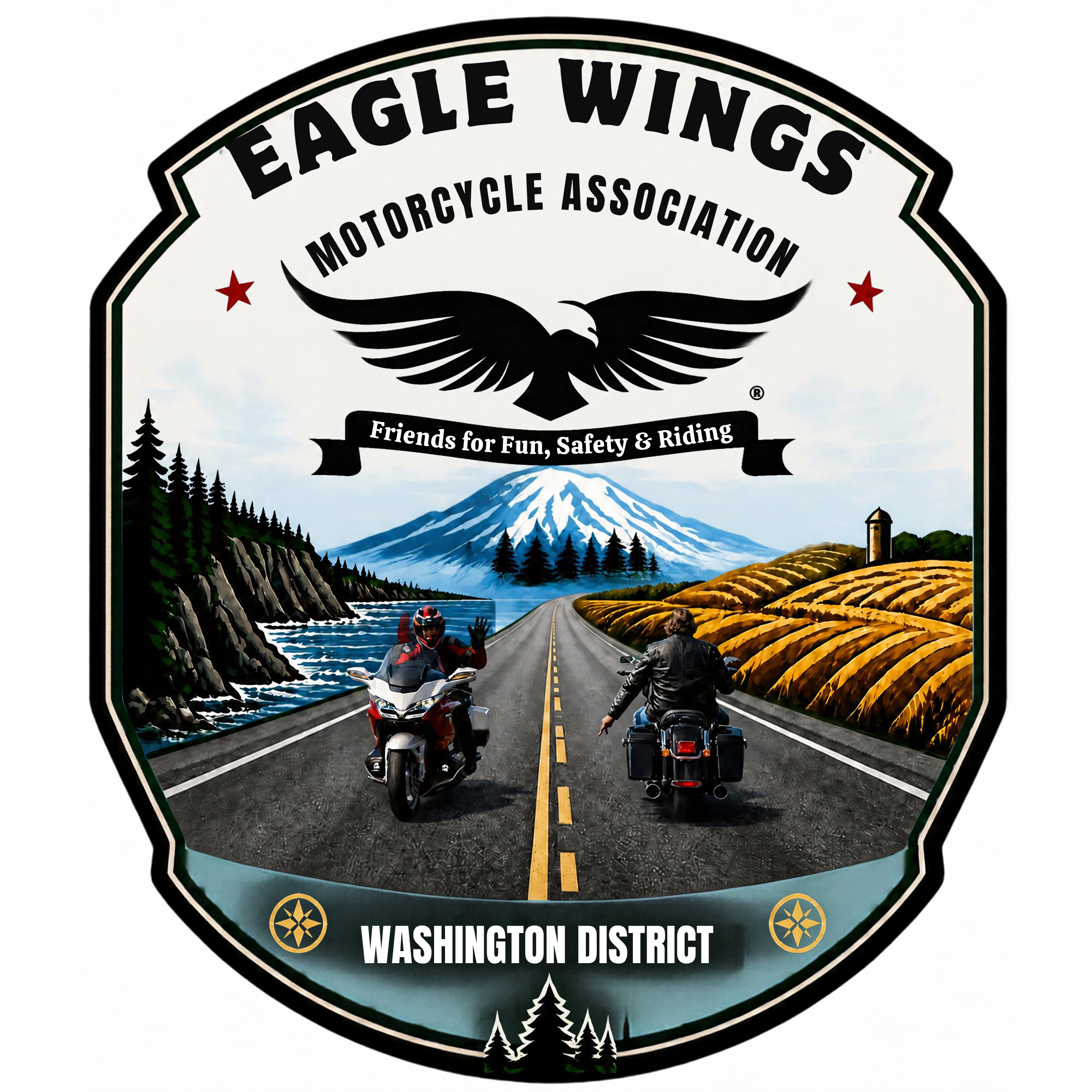 Eagle Wings Washington District logo